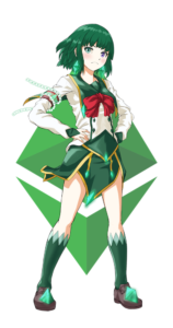 仮想通貨（暗号通貨）イーサリアムクラシック（ethereum-classic）の擬人化キャラクター