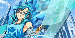 仮想通貨（暗号通貨）リスク（lisk）の擬人化キャラクター