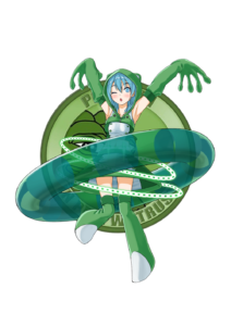 仮想通貨（暗号通貨）ペペキャッシュ（pepecash）の擬人化キャラクター
