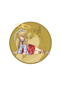 仮想通貨（暗号通貨）ドージコイン（dogecoin）の擬人化キャラクター