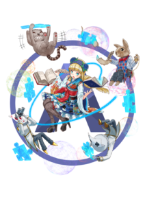 仮想通貨（暗号通貨）アリス（ALIS）の擬人化キャラクター